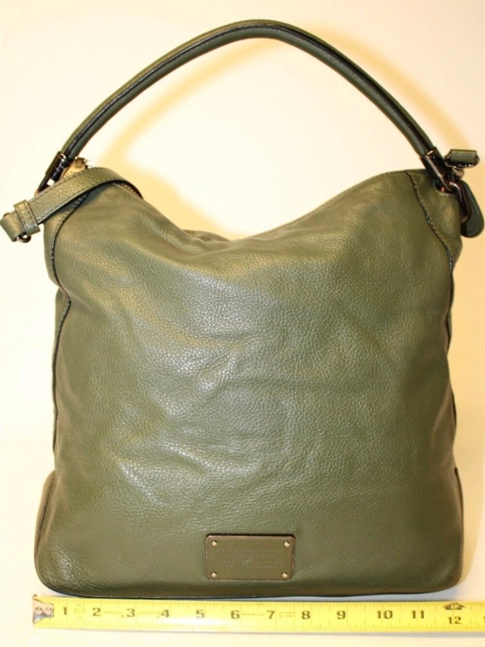 Marc by Marc Jacobs Green Leather Shoulder Bag - Picture 6 of 16